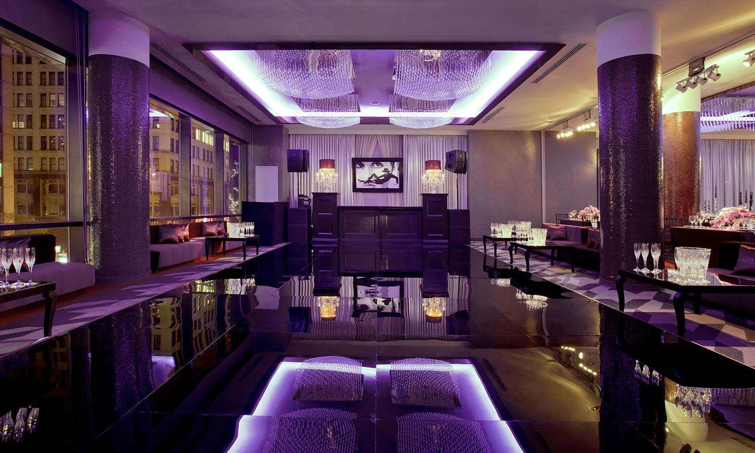 Hotel Royalton Park Avenue New York Exterior foto The interior of the nightclub