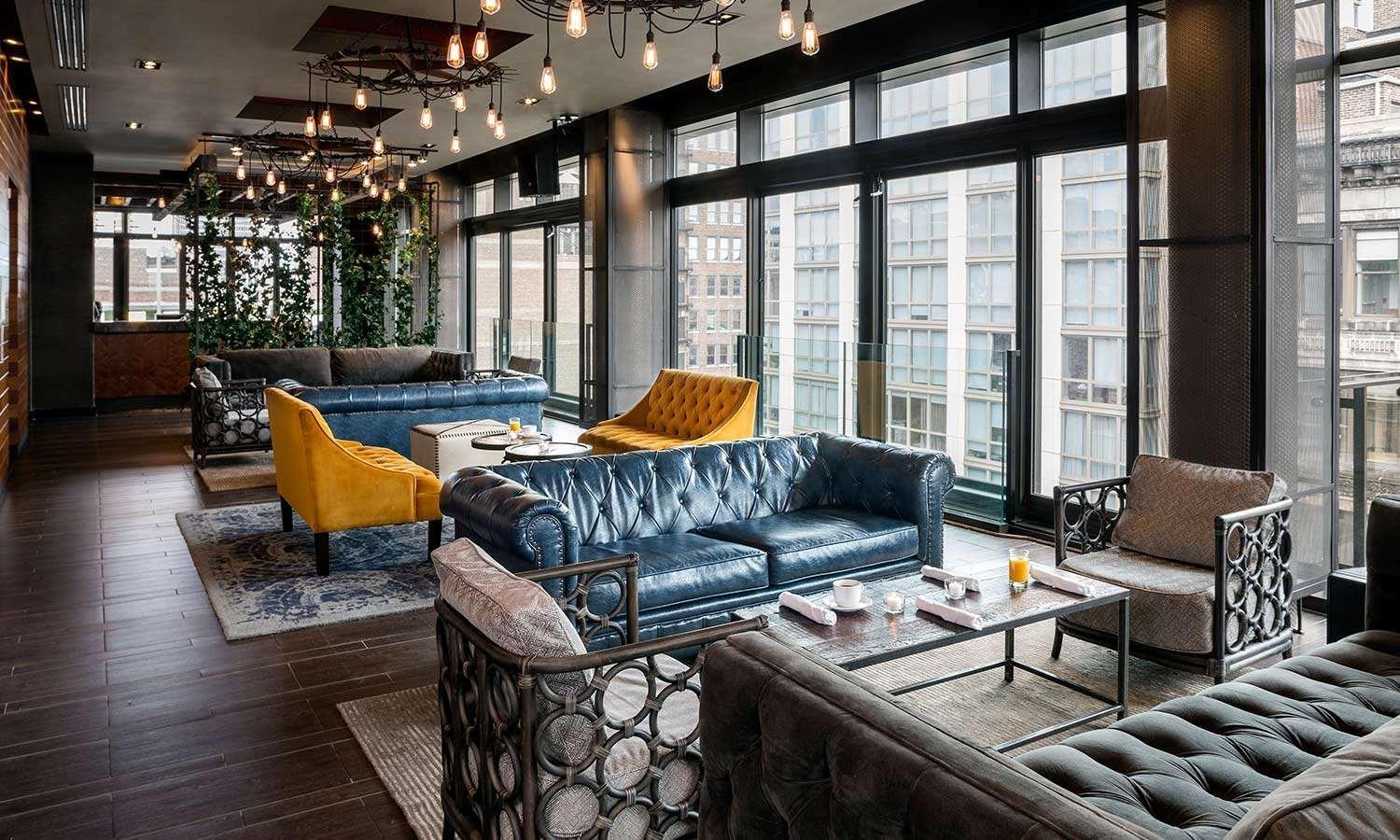 Hotel Royalton Park Avenue New York Exterior foto The lounge at the 12th floor