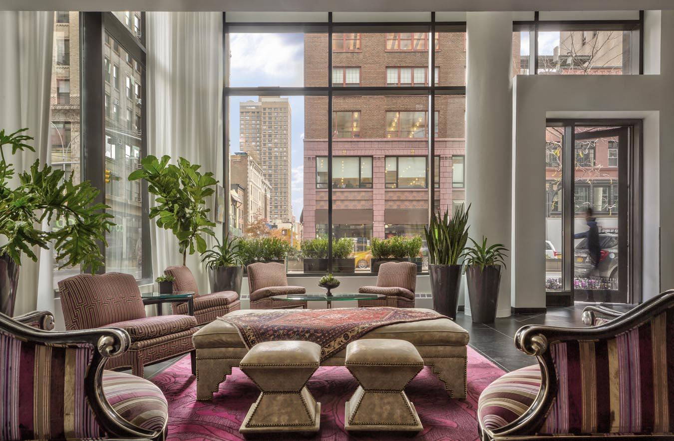Hotel Royalton Park Avenue New York Exterior foto The lobby